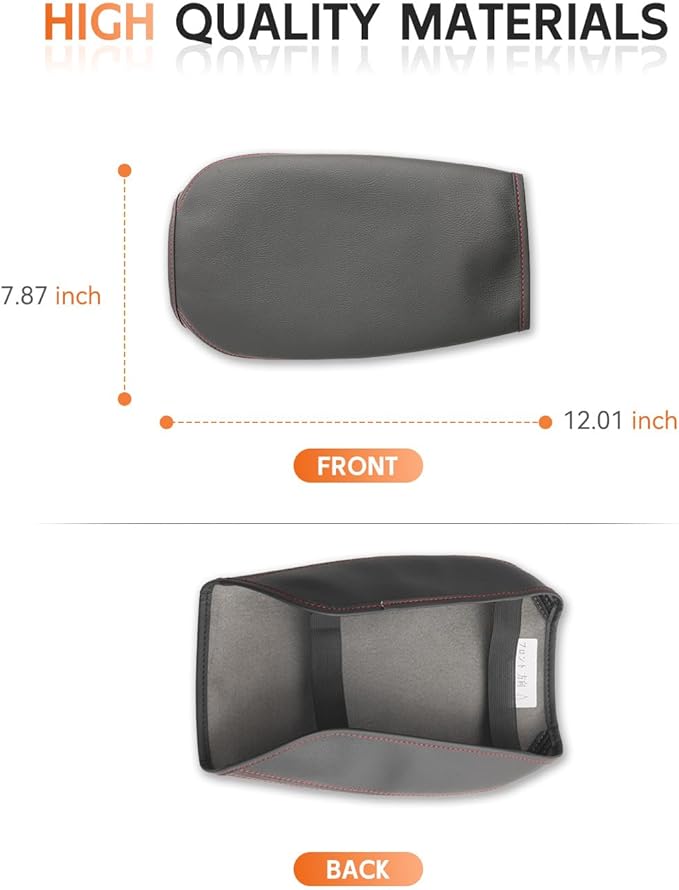 CDEFG for 2020-2025 Audi Q5 Center Console Cover Armrest Cover for Q5 2020 2021 - Image 7