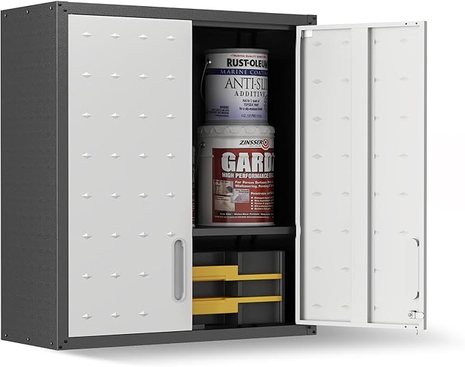 Garage Wall Cabinet, Metal Wall Cabinet by VIYET