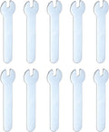 HARFINGTON 10pcs Small Wrench 4x66x1.5mm Metric U-Shaped Single Open Ended by HARFINGTON