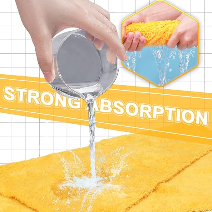 Car Drying Towel, for Car Exterior & Interior, Extra Soft Endless, Reusable and - Image 5