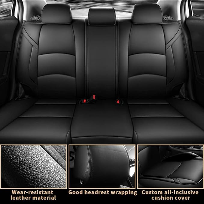 Car Seat Covers Fit for Mazda 3 2014 2015 2016 2017 2018 - Image 2