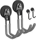 3-H Heavy Duty Magnet Garage Hooks 2 Pack, J Shape Strong Magnetic Hooks by 3-H