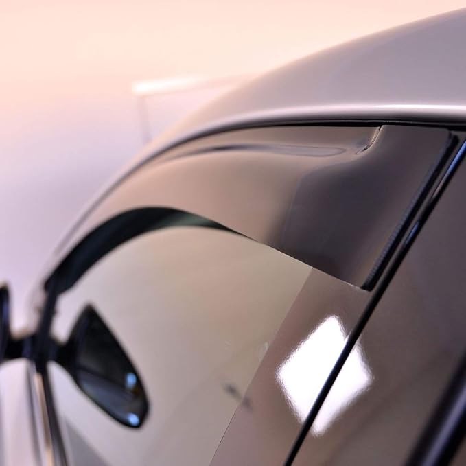 SUB26 Sunproof Waterproof Side Window Wind Deflector Window Visor fit - Image 3