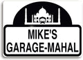 Garage-Mahal Sign, Personalized just by The+Sign+Post
