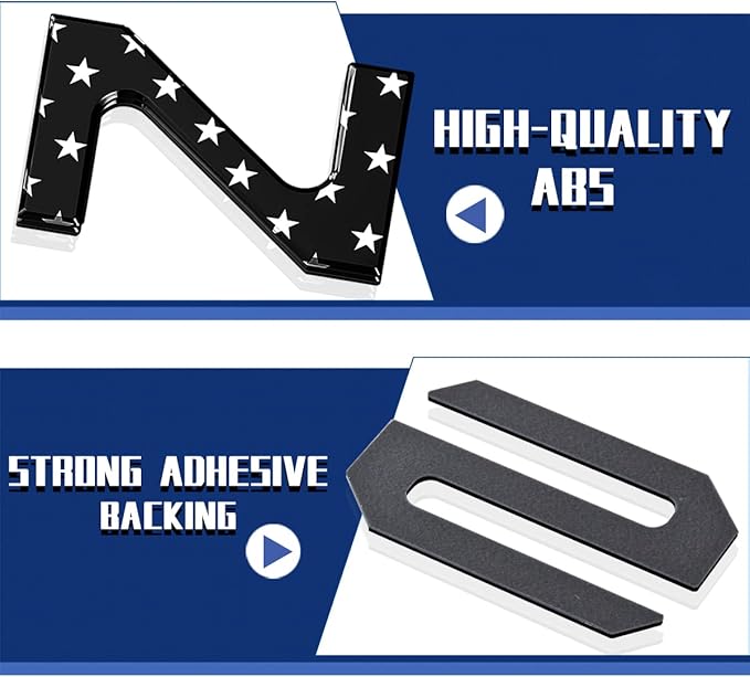 Tailgate Inserts Letters Compatible - Image 3
