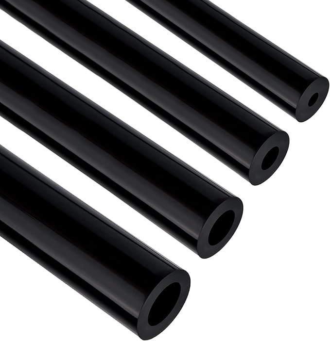 EVIL ENERGY 5/32 1/4 5/16 3/8 Silicone Vacuum Tubing Hose Line Kit 5FT 4PCS by EVILENERGY