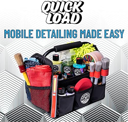 Chemical Guys, Quick Load Collapsible Detailing Caddy & Organizer, Black