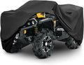 XYZCTEM Waterproof ATV Cover, Heavy Duty Black Protects 4 Wheeler from Snow by XYZCTEM