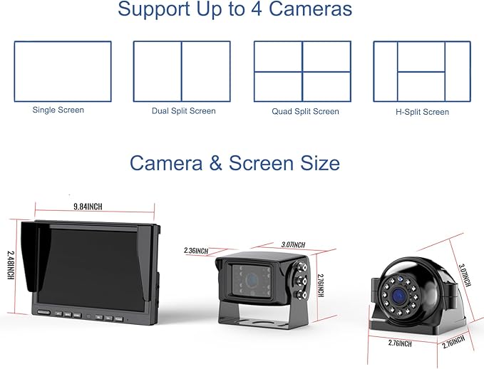 1080P Wireless Backup Camera System - Image 9
