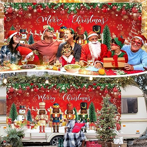 Preboun Black Nutcracker Christmas Garage Door Decoration African American - Image 4