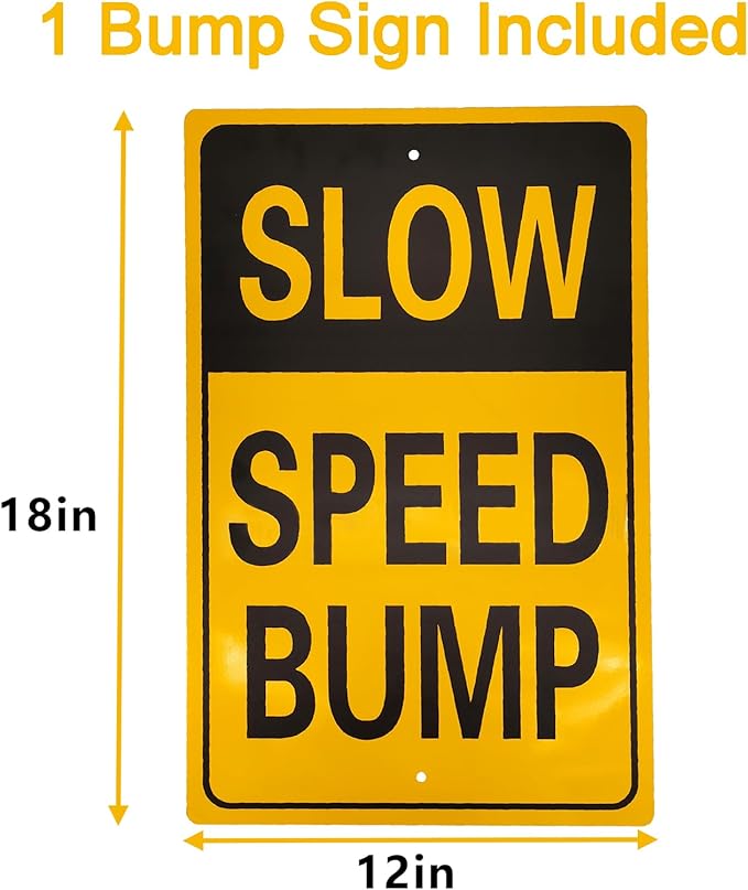 10ft Portable Speed Bump Plastic Humps - Image 6