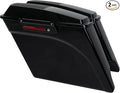 XFMT 5" Stretched Saddlebags Extended Saddle Bags W/ 6x9 Speaker Llids Black by XFMT
