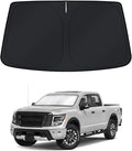 KUST Windshield Sun Shade for Nissan Titan 2020-2023 2024 Window Shade Sun by KUST
