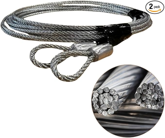 Torsion Cable 7 Foot 1/8" Thick by Unknown