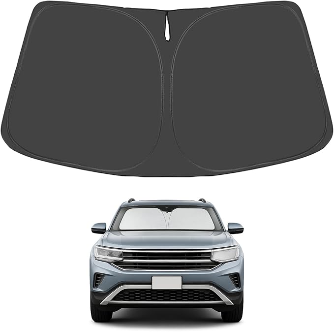 Proadsy for Volkswagen Atlas 2018-2024 2025 Windshield Sun Shade 4-Layer by Proadsy