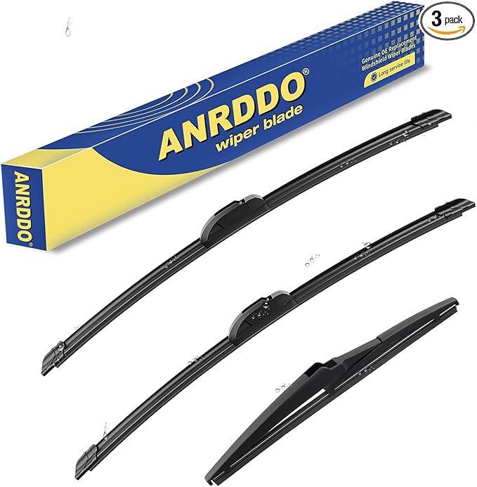 3 wipers Replacement for 2017-2020 2021 2022 Kia Niro/2019 2020 2021 2022 Kia by ANRDDO