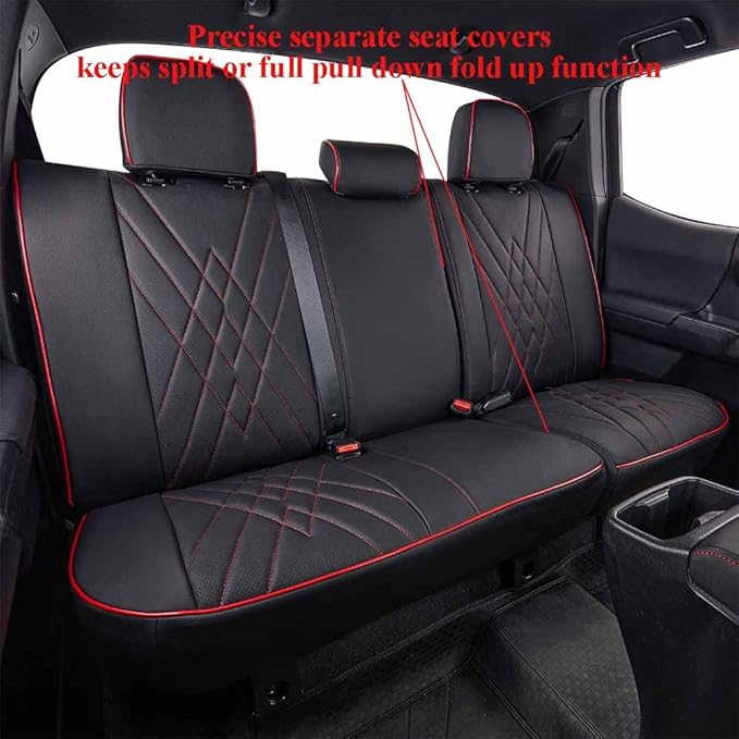 EKR Custom Fit Tacoma Car Seat Covers - Image 4