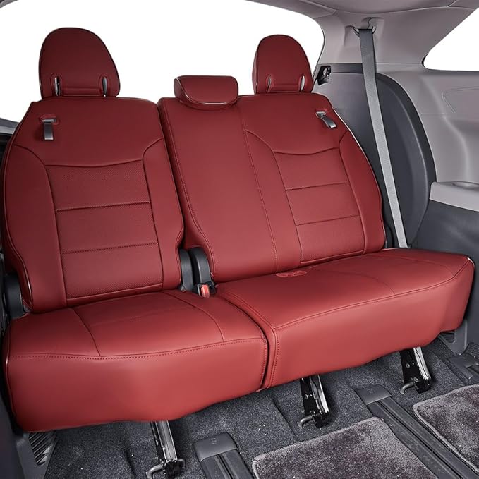 EKR Sienna Seat Covers for 2021-2025 Toyota Sienna XLE, 7 Seats, 2nd Row - Image 5