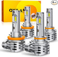 OXILAM H11 9005 LED Light Bulbs Combo, 56000 Lumens 700% Brighter 6500K Cool by OXILAMDIRECT