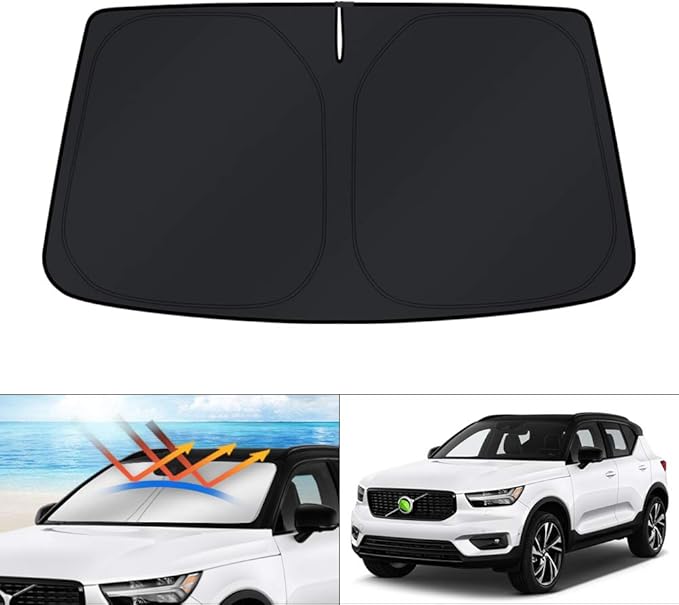 KUST Windshield Sun Shade for 2019-2025 2026 Volvo XC40 Accessories Sunshade by KUST