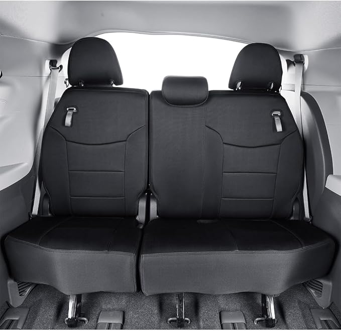 EKR Sienna Seat Covers for 2021-2025 Toyota Sienna XLE, 7 Seats, 2nd Row - Image 6