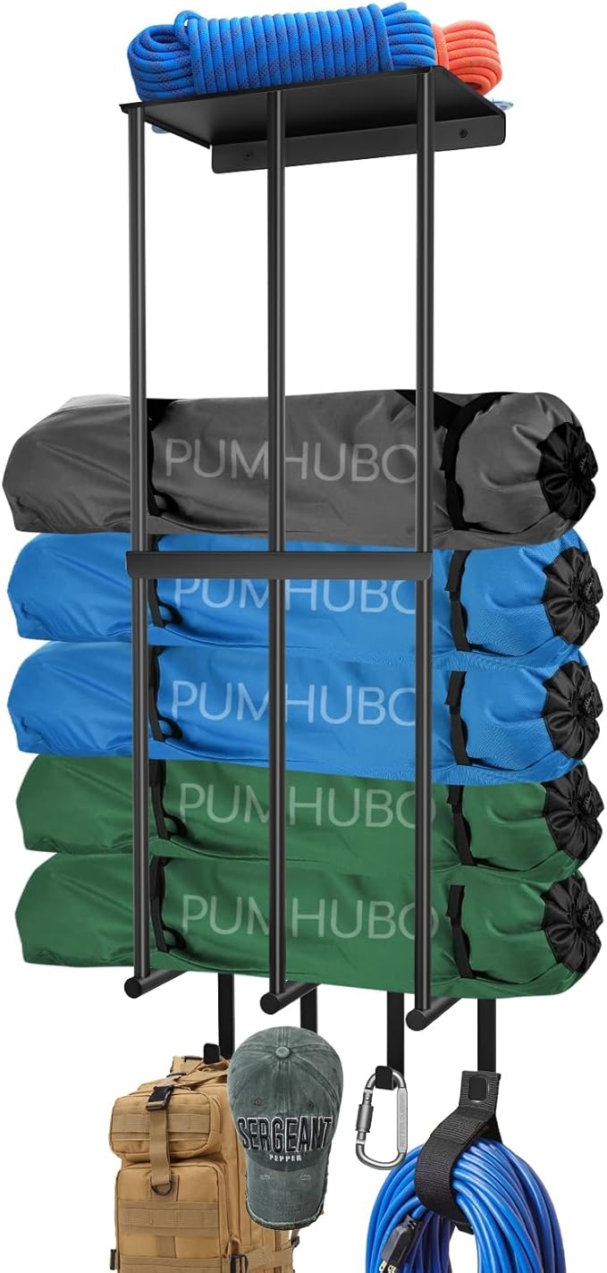 Camping Chair Wall Storage for Garage by PUMHUBO