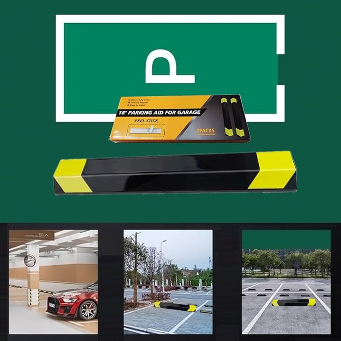 Heavy Duty Parking Aid for Garage, Parking Aids Protects Car, Parking Stopper - Image 6