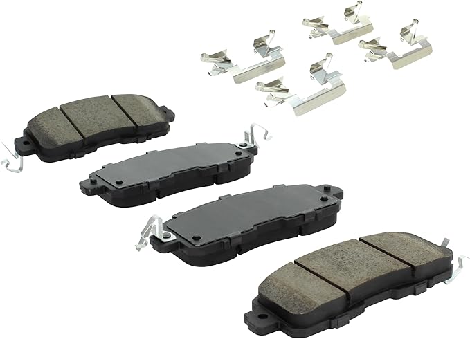 Premium Ceramic Front Brake Pads Compatible - Image 2