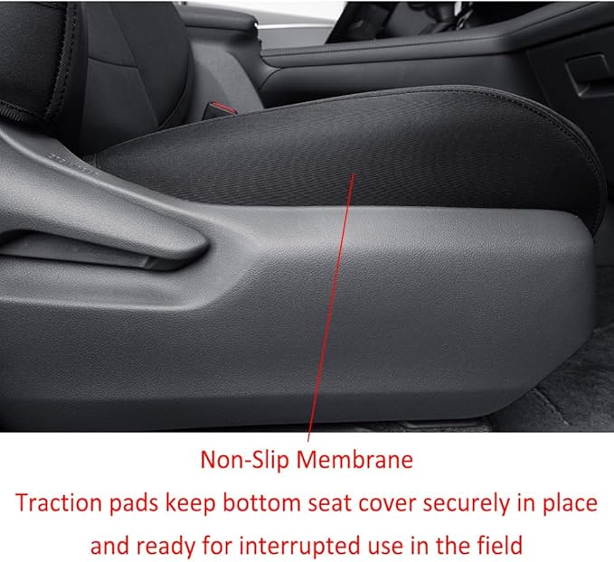 EKR Sienna Seat Covers for 2021-2025 Toyota Sienna XLE, 7 Seats, 2nd Row - Image 3