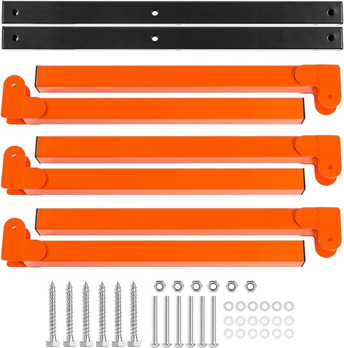 Ultrawall Wall Mount Wood Organizer and Lumber Storage Metal Rack - Image 7