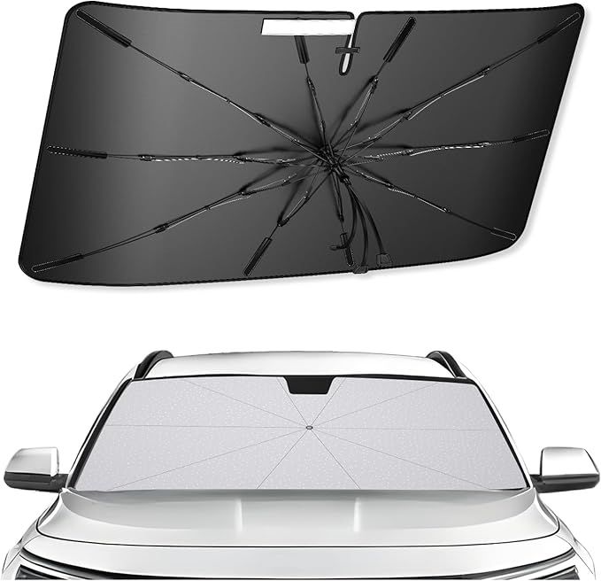 SXCY for 2023 2024 2025 Kia NIRO Windshield Umbrella Sunshade for 2025 Kia NIRO by SXCY