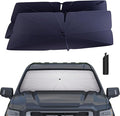 Windshield Sun Shade Umbrella for 2010-2025 Dodge RAM 2500/3500 Accessories: by HIMUMOY