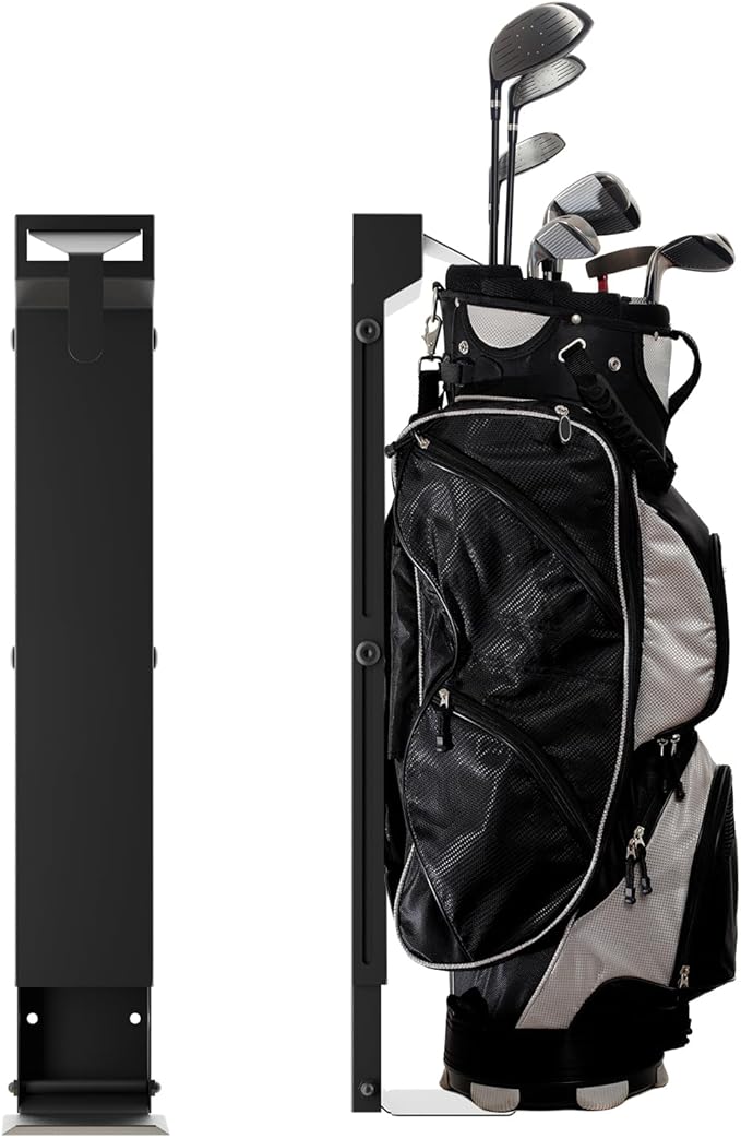 Wall Mount Golf Bag Storage Rack by NULTRUMA