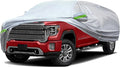 TUCAREST 6-Layers Heavy Outdoor Pickup Full Car Cover Hard Shell Zipper Design by TUCAREST