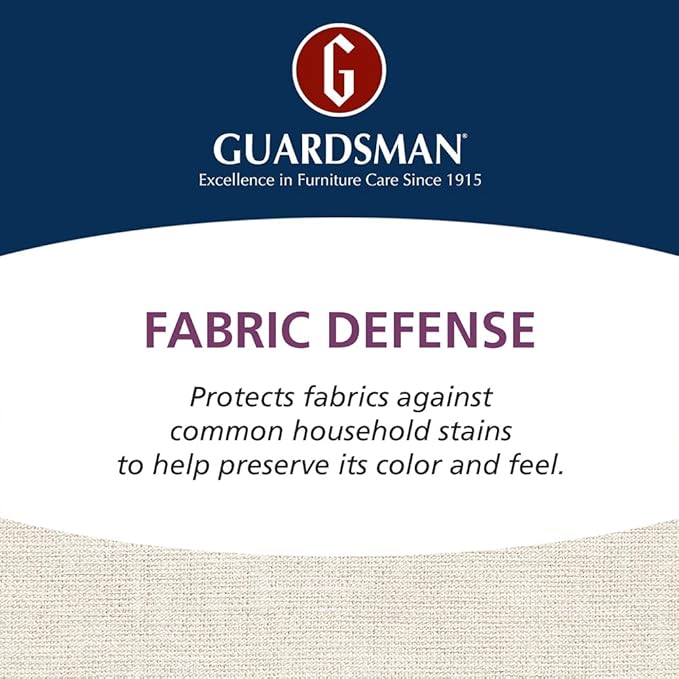 Guardsman Fabric Defense & Upholstery Water Repellent Spray, Protector & Stain - Image 7