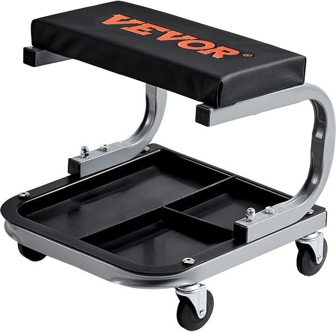 VEVOR Rolling Creeper Garage/Shop Seat, 250 LBS Capacity Padded Rolling - Image 9