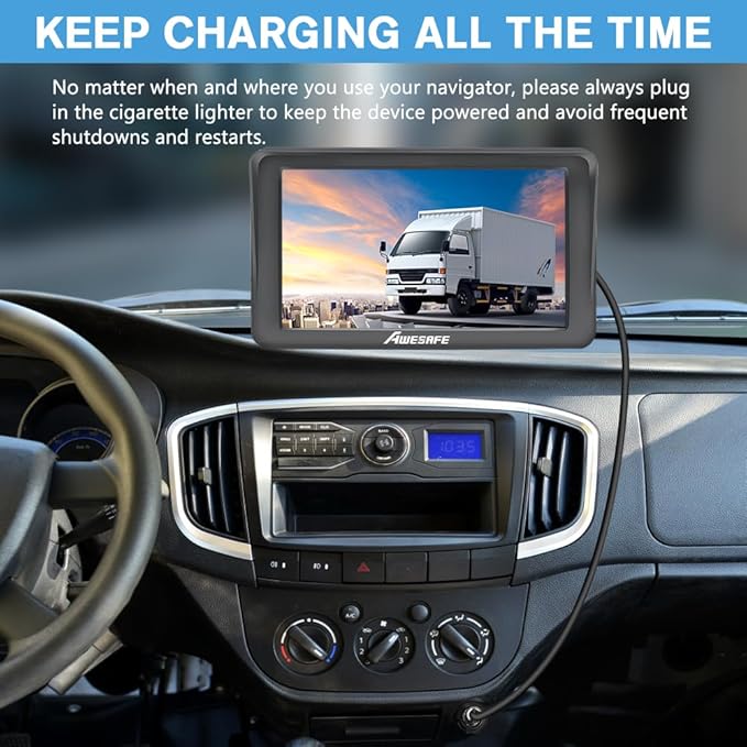 GPS Navigator for Car Truck 7 inch Touch Screen, 2025 North America Maps Free - Image 6