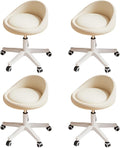 Rolling Stool Set of 4 Rolling Hydraulic Salon Stool by Walktory