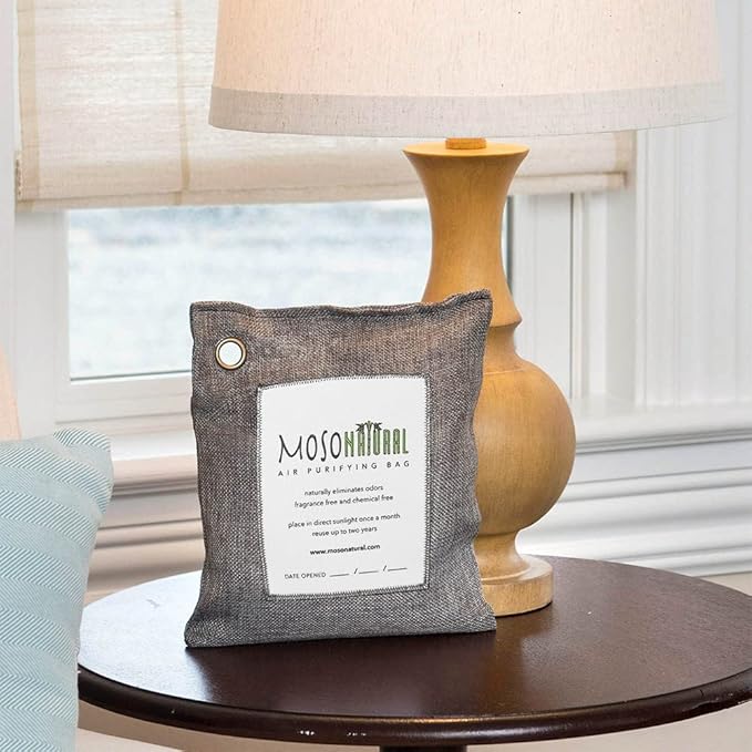 Moso Natural Air Purifying Bag 500g | Premium Bamboo Charcoal Odor Absorber - Image 3