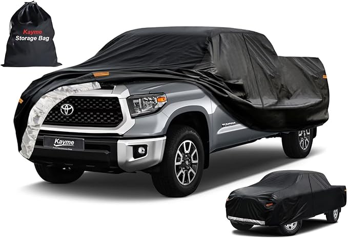Kayme Truck Cover Custom Fit Toyota Tundra Access/Extended Cab SB. Full by kayme