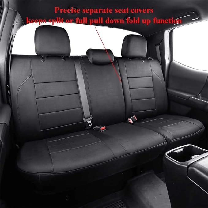 EKR Custom Fit Tacoma Neoprene Car Seat Covers - Image 4