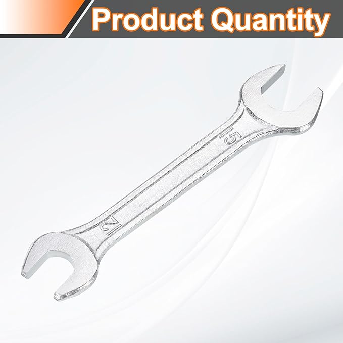 HARFINGTON Double Open End Wrench 12mm x 15mm Metric 15 Degree Offset Angle - Image 3