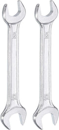 HARFINGTON 2pcs Double Open End Wrench 12mm x 13mm Metric 15 Degree Offset by HARFINGTON
