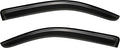 2pcs Outside Mount Style Dark Smoke Window Rain Guards Durable Side Wind by Deebior