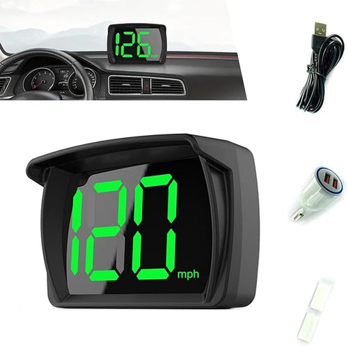 1 PC Speedometer HUD for Cars Trucks Motorcycles USB Plug & Play Digital MPH by Unknown