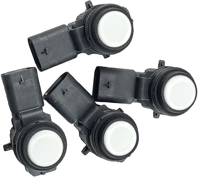 FainWan 4PCS 66209261587 White Bumper PDC Parking Sensor Compatible - Image 2