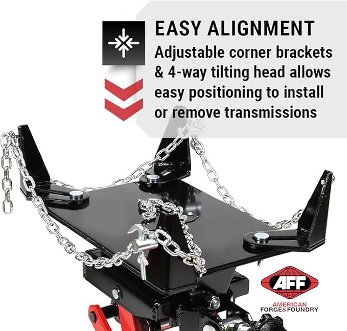AFF Low Profile Manual Hydraulic Transmission Jack - Image 5