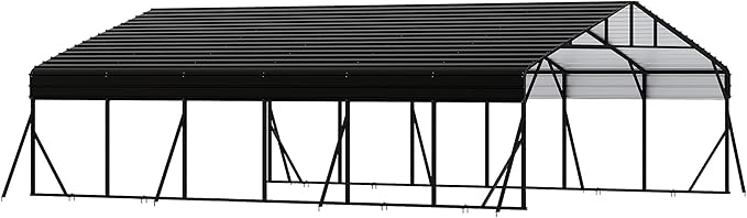 20' x 30' x 8.5' Heavy Duty Metal Carport by Hipicute