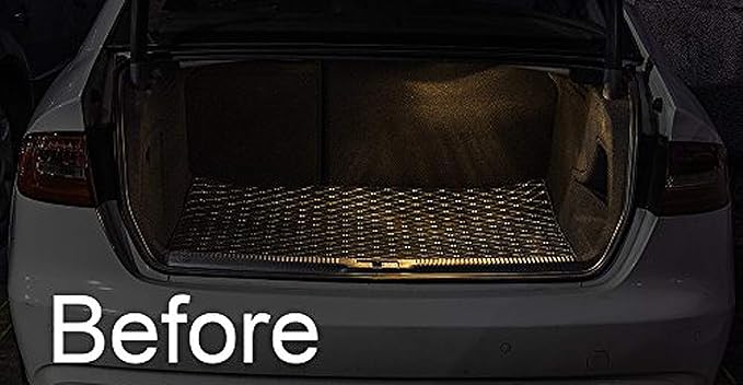 ICBEAMER 12" Red 18 SMDs 2835 LED Strip Light Universal Fit Car Trunk Cargo - Image 4