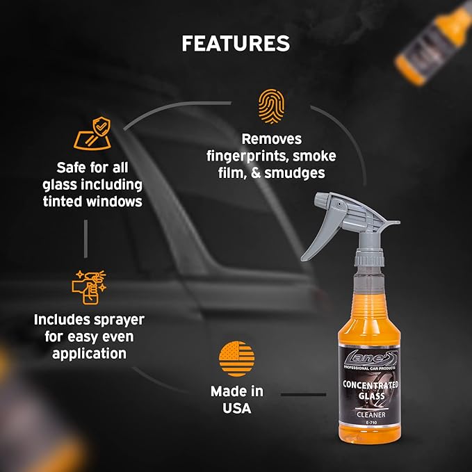 LANE'S Concentrated Auto Glass Cleaner- Window Cleaner, Windshield Cleaner- - Image 2